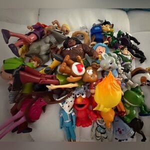 Assorted Colorful Kids Toy Figures